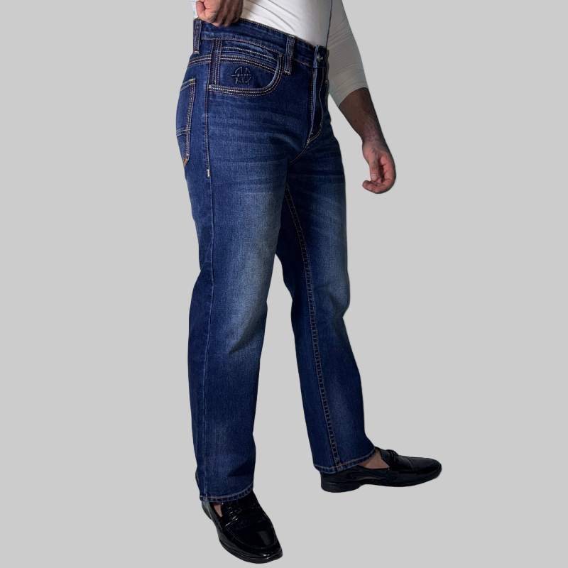 DUSK Comfort Fit Faded Jeans #CF3