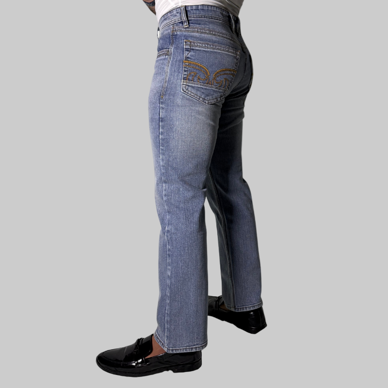 STORM Straight Fit Faded Jeans #SF2