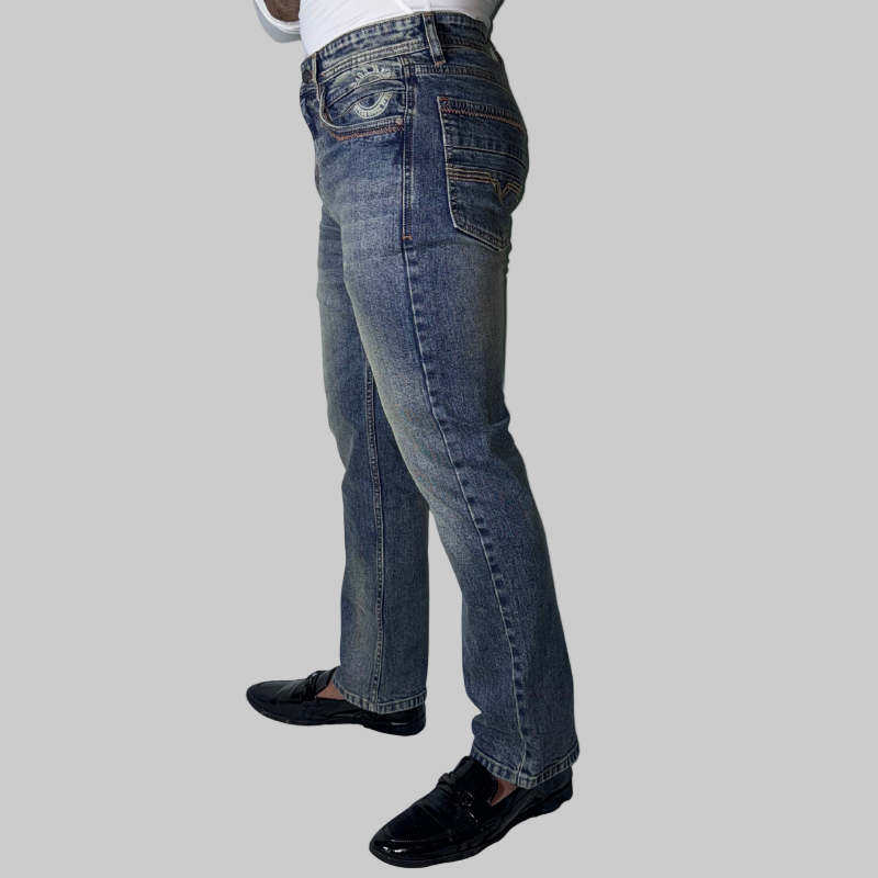 DRIFT Comfort Fit Faded Jeans #CF6