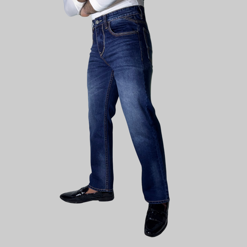 DUSK Comfort Fit Faded Jeans #CF3