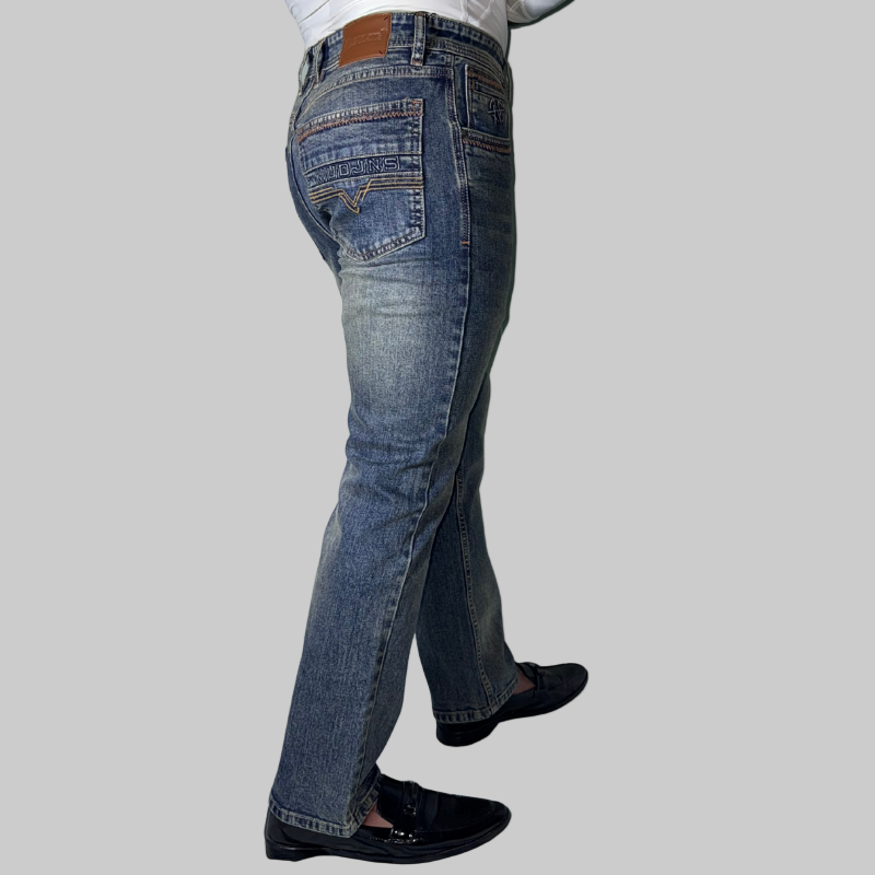 DRIFT Comfort Fit Faded Jeans #CF6