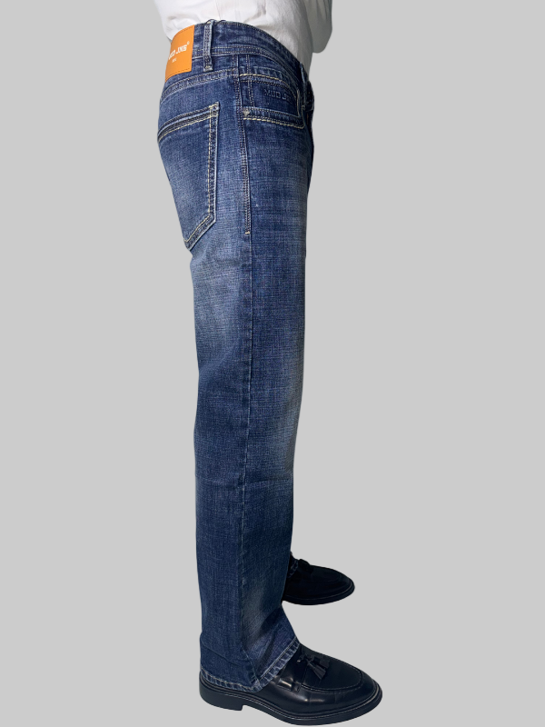 MUD JNS LABEL Wide Bottom Jeans #WB9
