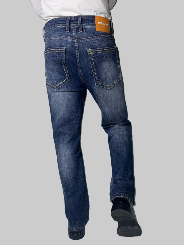 MUD JNS LABEL Wide Bottom Jeans #WB9