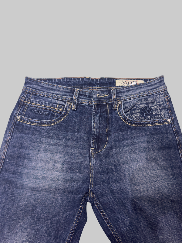 MUD JNS LABEL Wide Bottom Jeans #WB9