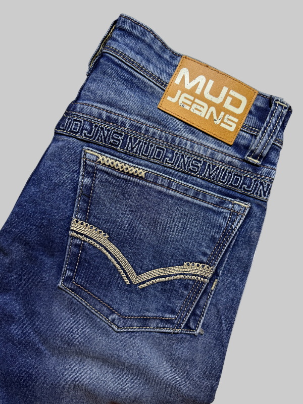 DRAPE Wide Bottom Jeans #WB1