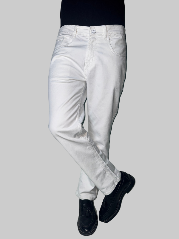 MUD JNS MOONWHITE  Straight Fit Jeans #SF3