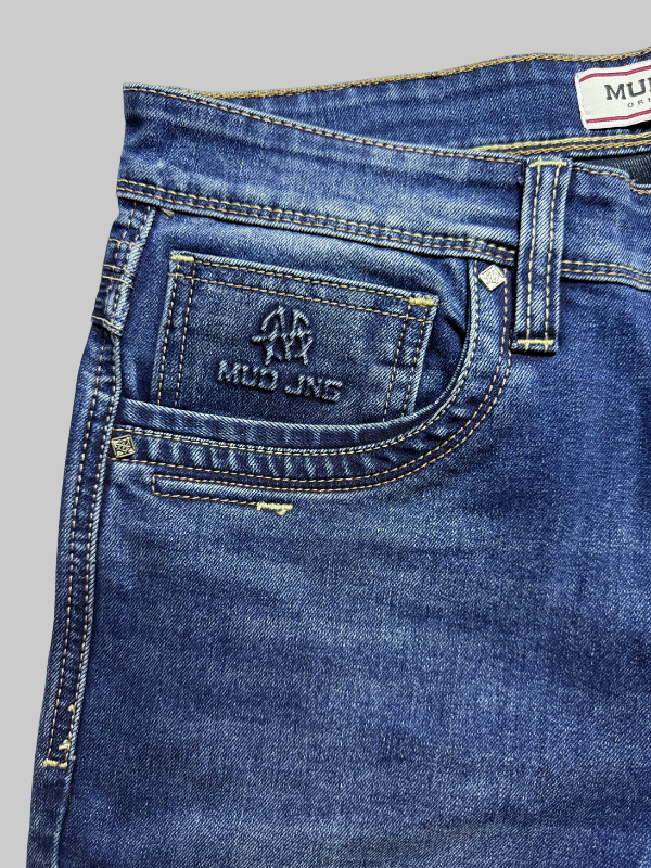 DRAPE Wide Bottom Jeans #WB1