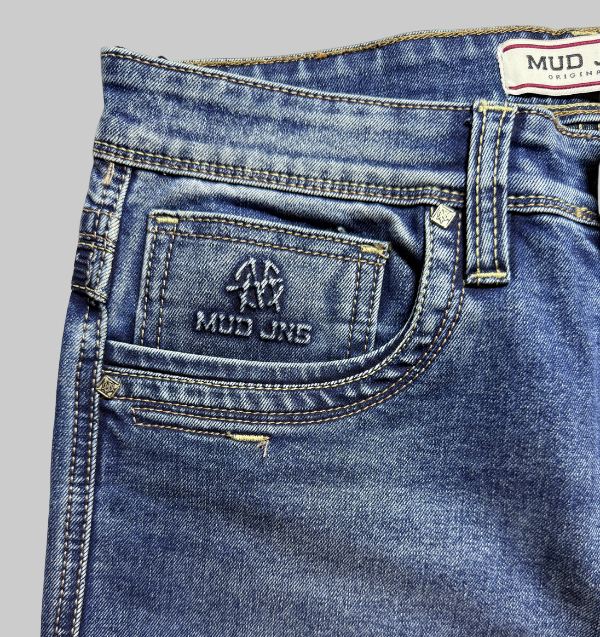 DRAPE Wide Bottom Jeans #WB1