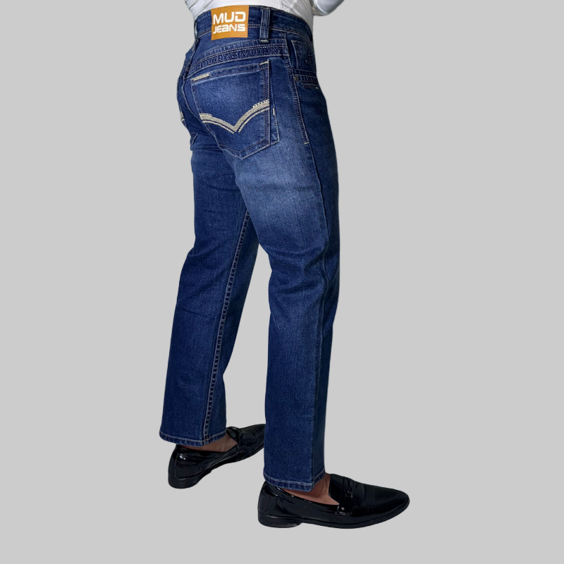 DRAPE Wide Bottom Jeans #WB1