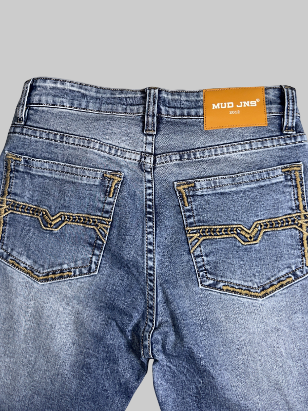MUD JNS FROZEN Wide Bottom Jeans #WB6