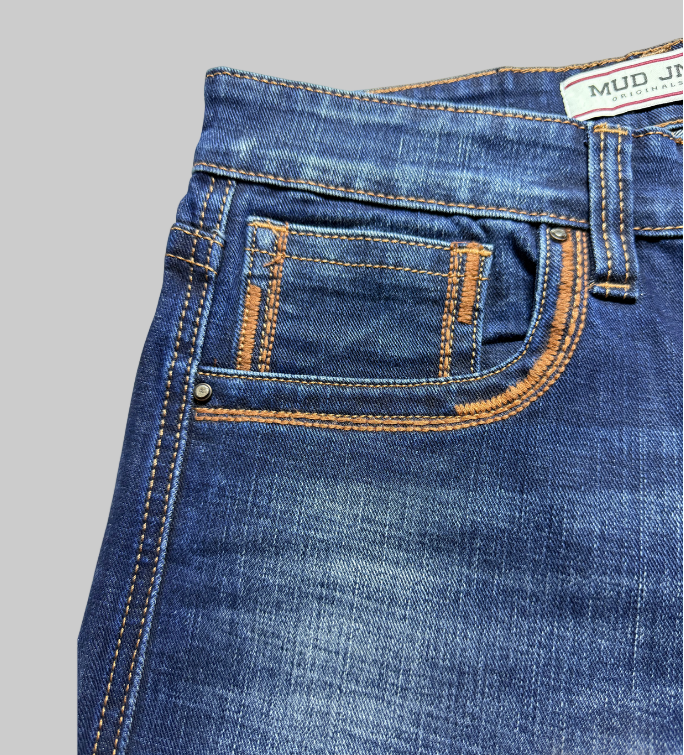ASH Comfort Fit Faded Jeans #CF1
