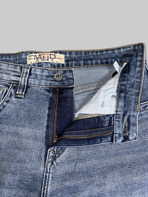 MUD JNS FROZEN Wide Bottom Jeans #WB6