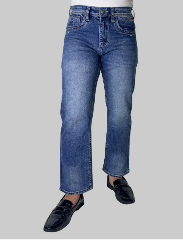 DRAPE Wide Bottom Jeans #WB1