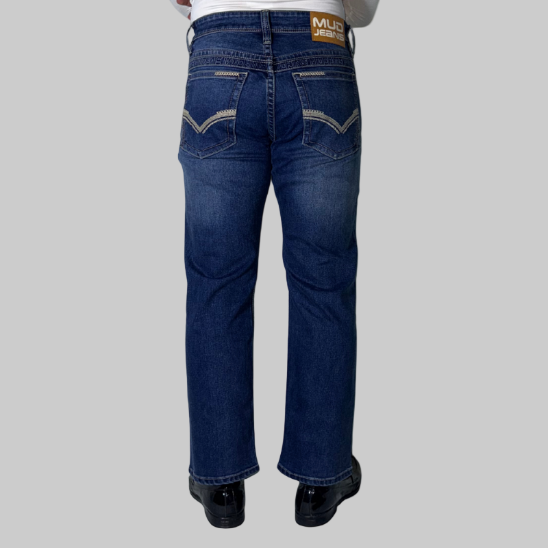 DRAPE Wide Bottom Jeans #WB1