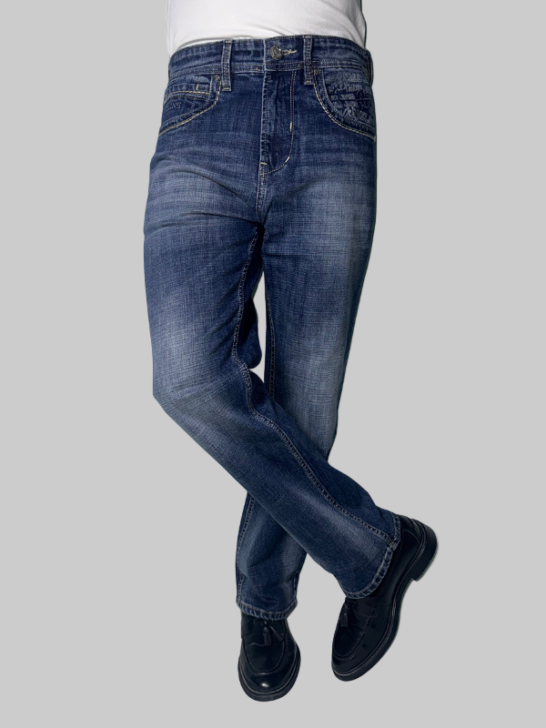 MUD JNS LABEL Wide Bottom Jeans #WB9