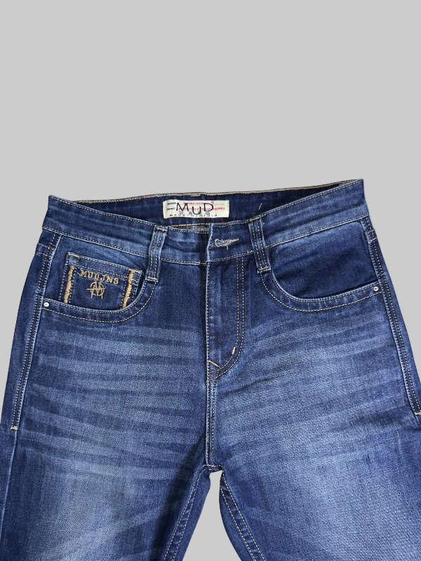 MUD JNS FROZEN Wide Bottom Jeans #WB6