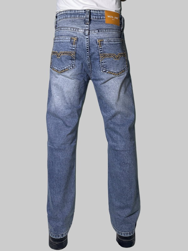MUD JNS FROZEN Wide Bottom Jeans #WB6