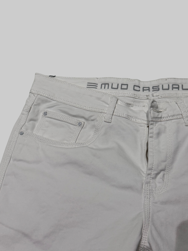 MUD JNS MOONWHITE  Straight Fit Jeans #SF3
