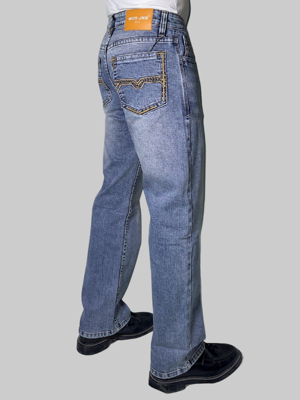 MUD JNS FROZEN Wide Bottom Jeans #WB6